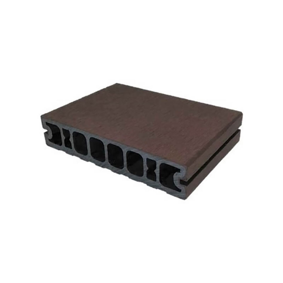 エコロッカ デッキ材 ブラウン DK2020V2(表層フラット仕上・サイドスリットあり)耐水 耐候 防電 遮蔽