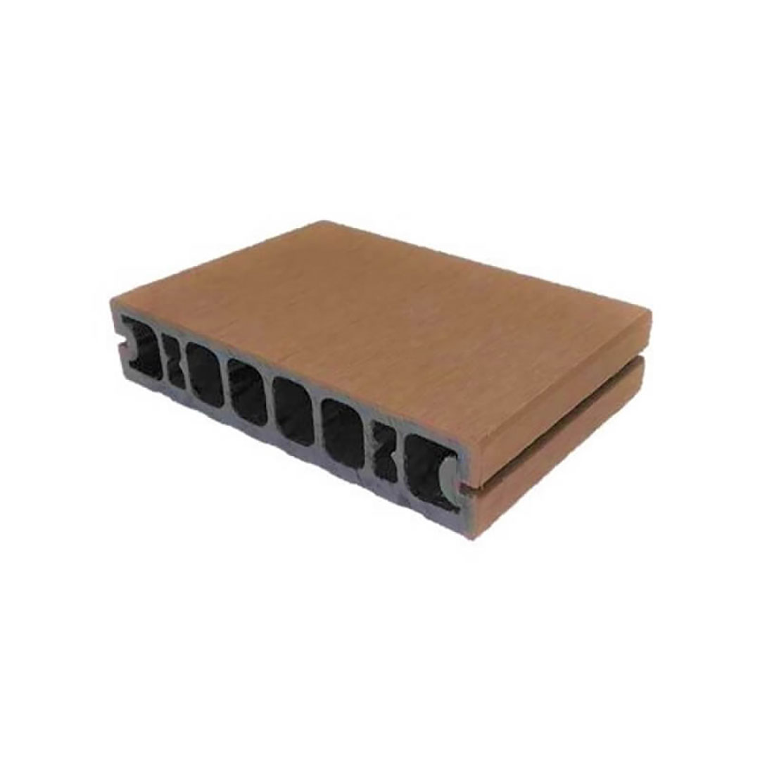 エコロッカ デッキ材 サンディブラウン DK2020V2(表層フラット仕上・サイドスリットあり)耐水 耐候 防電