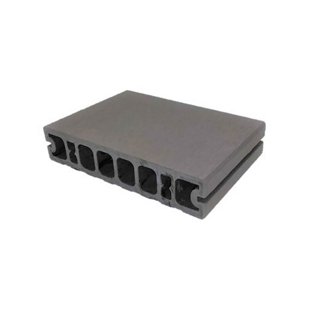エコロッカ デッキ材  グレー DK2020V2(表層フラット仕上・サイドスリットあり)耐水 耐候 防電 遮蔽