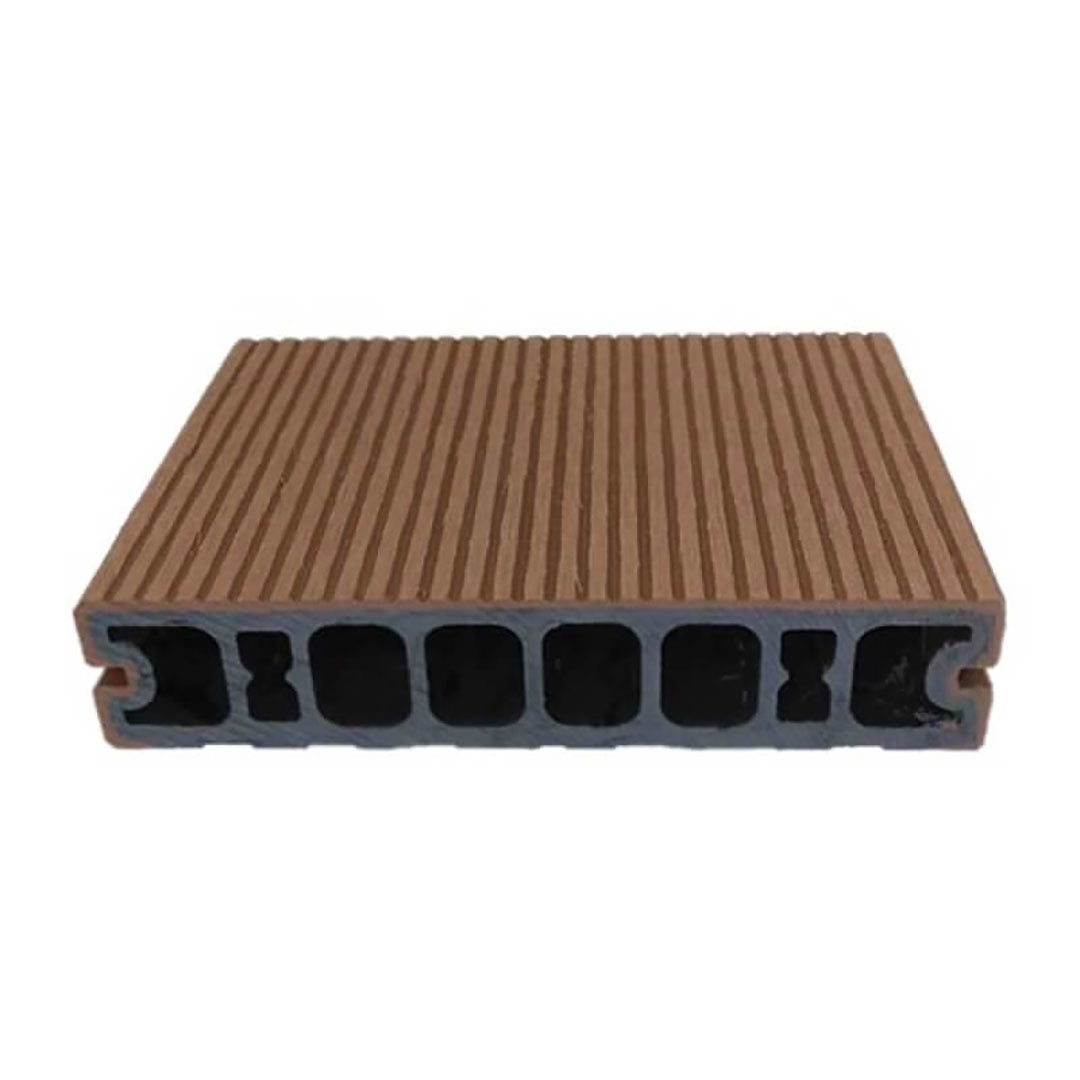 エコロッカ デッキ材  サンディブラウン DK2020V2(表層リブ仕上・サイドスリットあり)