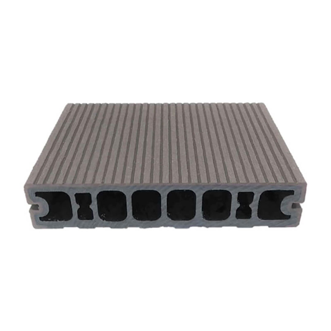 エコロッカ デッキ材  グレー DK2020V2(表層リブ仕上・サイドスリットあり)
