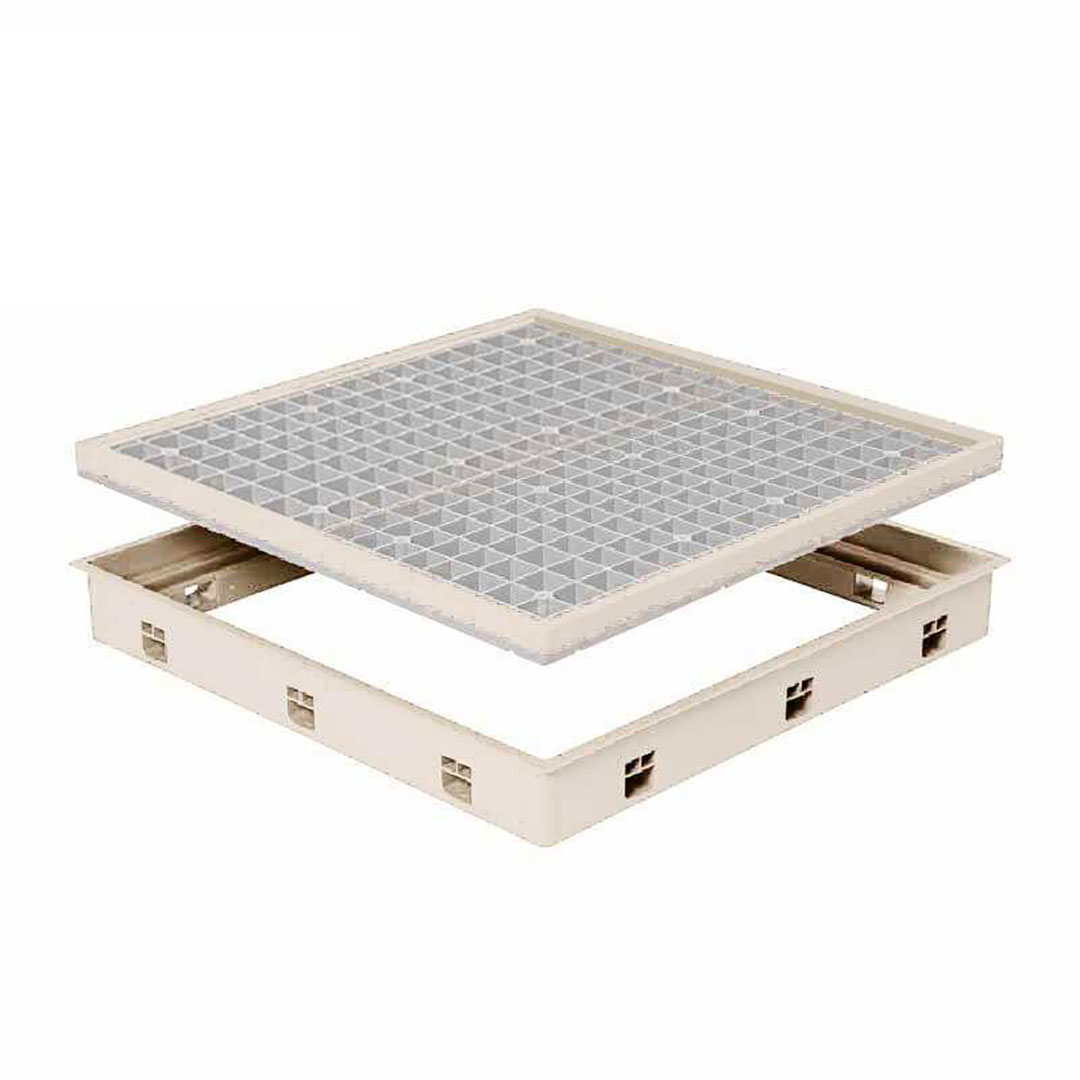 高気密型床下点検口 標準型（450×600）SPF-R4560F12-IV アイボリー 城東テクノ 点検口