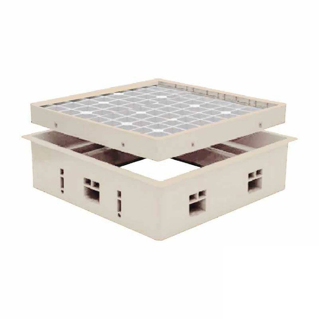 高気密型床下点検口 標準型（300×300）SPF-R3030F12-IV アイボリー 城東テクノ 点検口