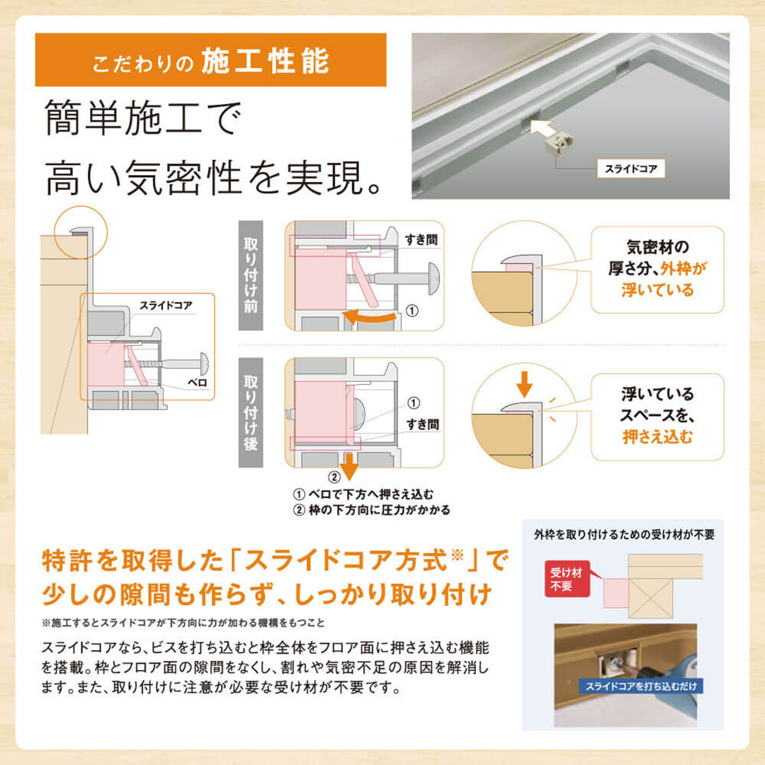 高気密型床下点検口 高断熱型（450×600）SPF-R45F12-BC2-NL ナチュラル 城東テクノ 点検口