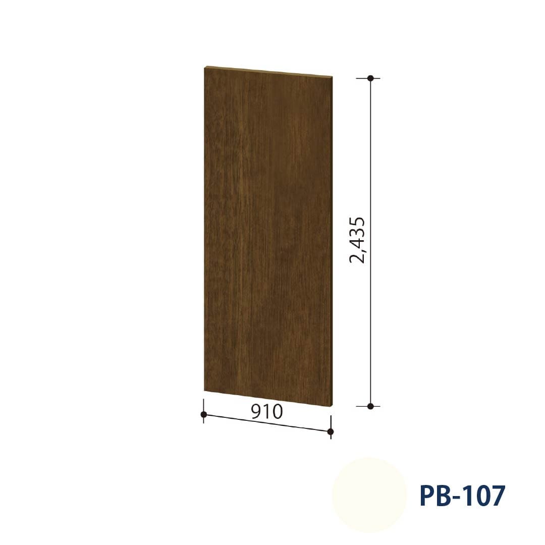 ピタバンSS 3×8 MDF コバ無 PB-107 3.0×910×2,435（mm）【ケース販売】2枚入 マグエックス magX