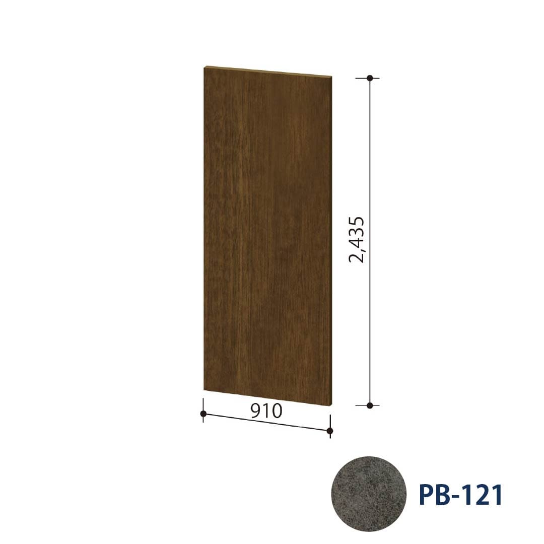 ピタバンSS 3×8 MDF コバ無 PB-121 3.0×910×2,435（mm）【ケース販売】2枚入 マグエックス magX