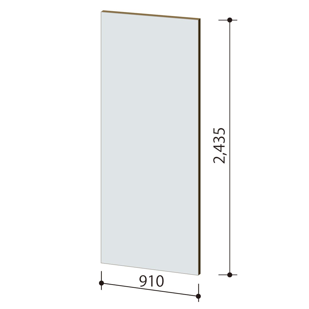 ピタバンBSS 3×8 MDF BS-38 3.0×910×2,435（mm）【ケース販売】2枚入 マグエックス magX