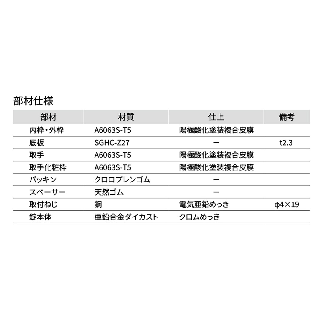 床点検口 木質フロア材向け 錠付 460角 KDIKP2460【ケース販売】4台入 アルミ目地 ダイケン
