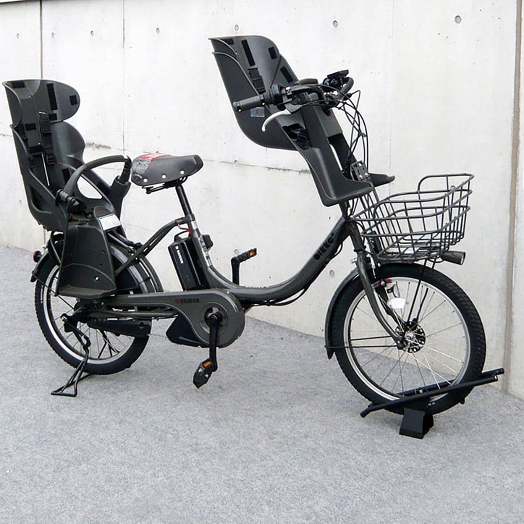 ダイケン 自転車ラック CS-D1A-S スチール製 ブラック 電動アシスト自転車対応 独立式サイクルスタンド