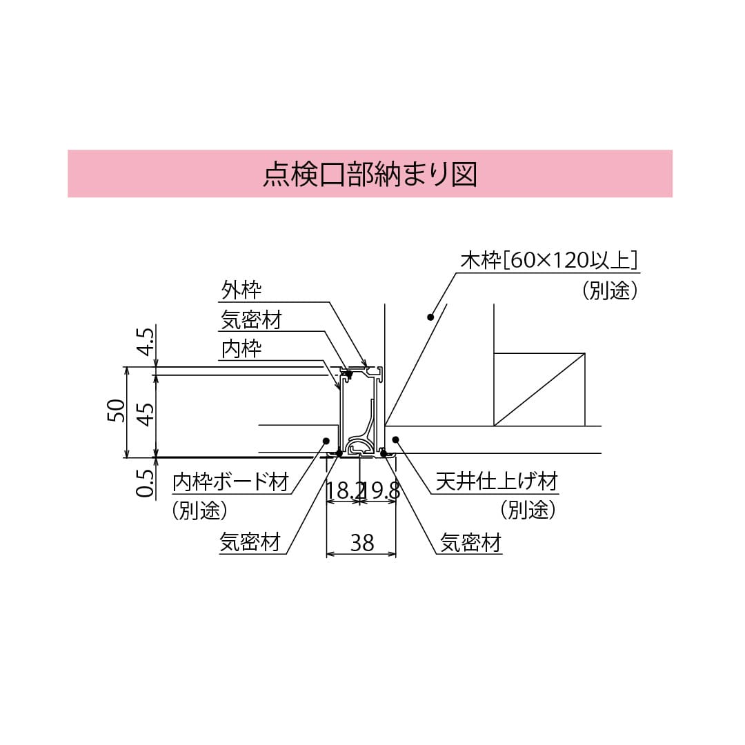 天井点検口 CXTW型 700×1200 ホワイト CXTW7 額縁タイプ 天井裏 天井収納はしご ダイケン(法人限定)