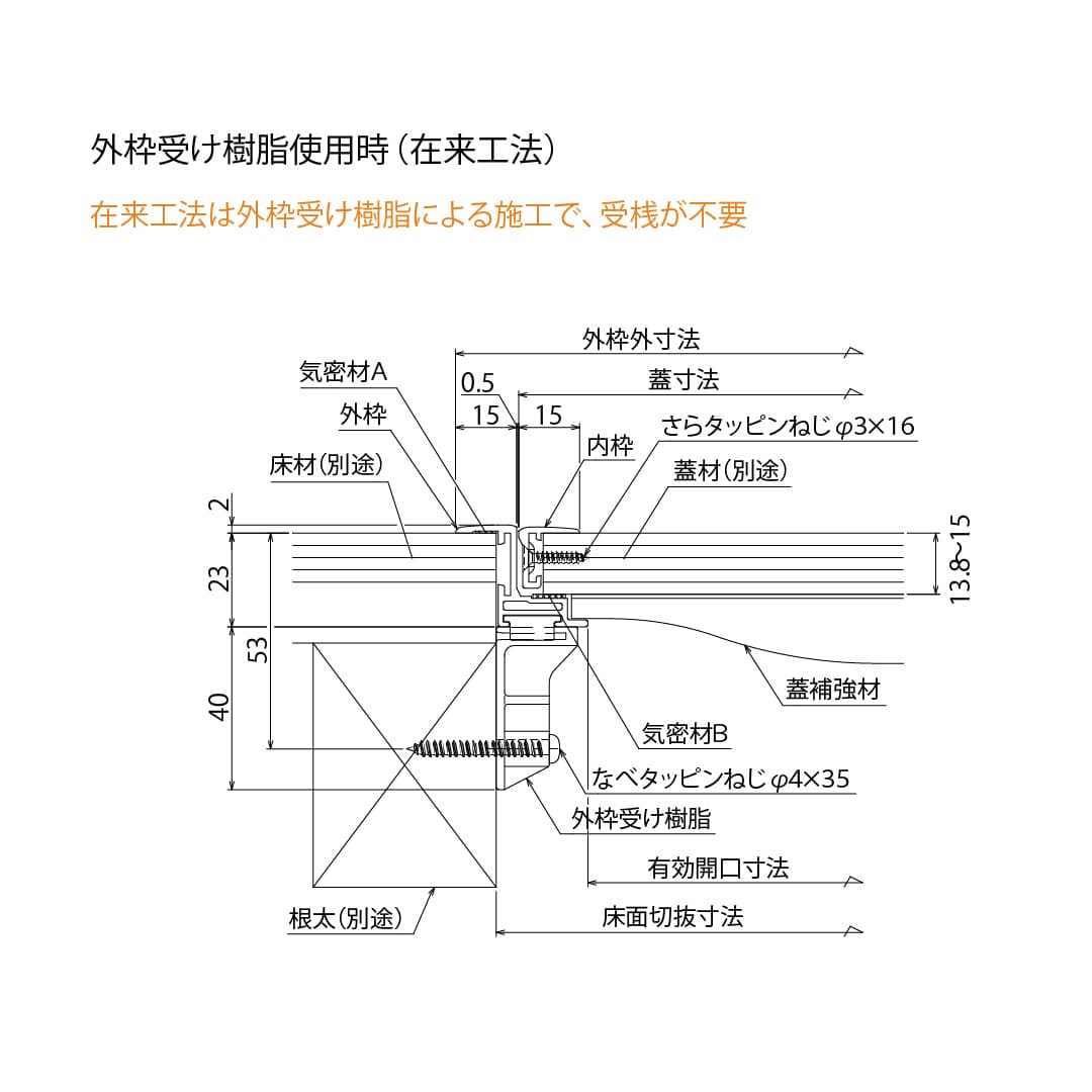 ホーム床点検口 錠付 SH3型 200角 艶有シルバー SHW320K 気密 仕上厚15mm ダイケン(法人限定)