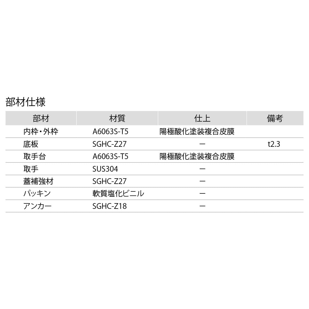 床点検口 4HA2型 錠付 600角 K4HA260 アルミ目地 モルタル・樹脂タイル兼用 ダイケン(法人限定)