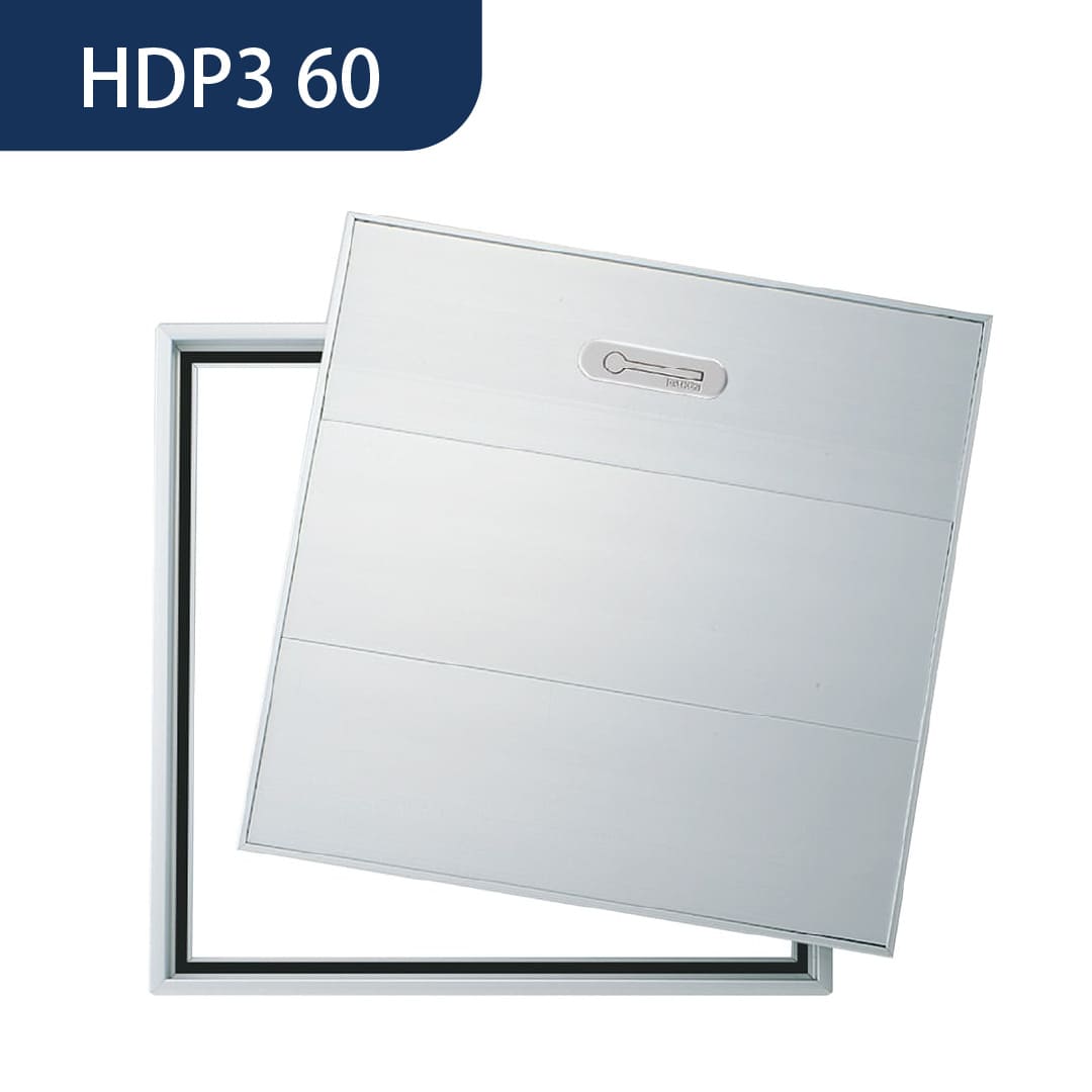 ホーム床点検口 HDP型 600角 艶有シルバー HDP360 簡易気密 仕上厚15mm ダイケン(法人限定)