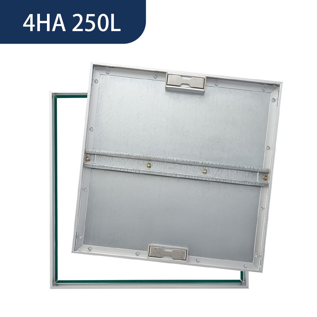 床点検口 4HA2型 500角 4HA250L アルミ目地 モルタル・樹脂タイル兼用 取手簡易ロック ダイケン(法人限定)