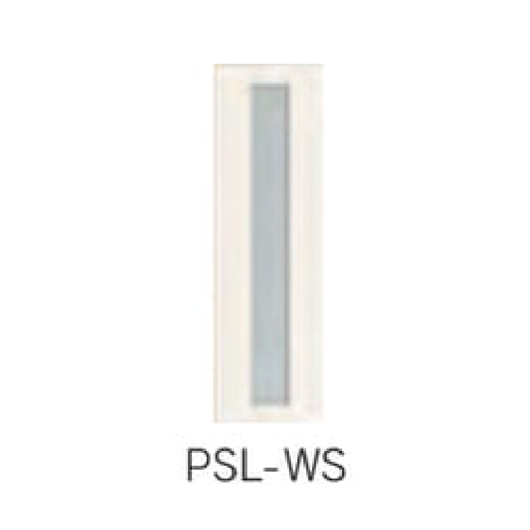 ポスト スリム ホワイト×シルバー 機能門柱ALTO アルト用 ポストスタンドTYPE-B用 福彫 PSL-WS