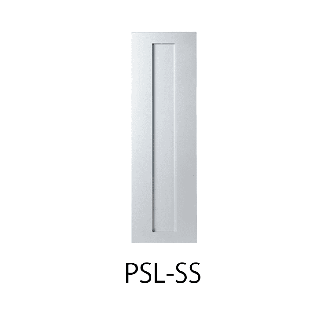 ポスト スリム シルバー×シルバー 機能門柱ALTO アルト用 ポストスタンドTYPE-B用 福彫 PSL-SS