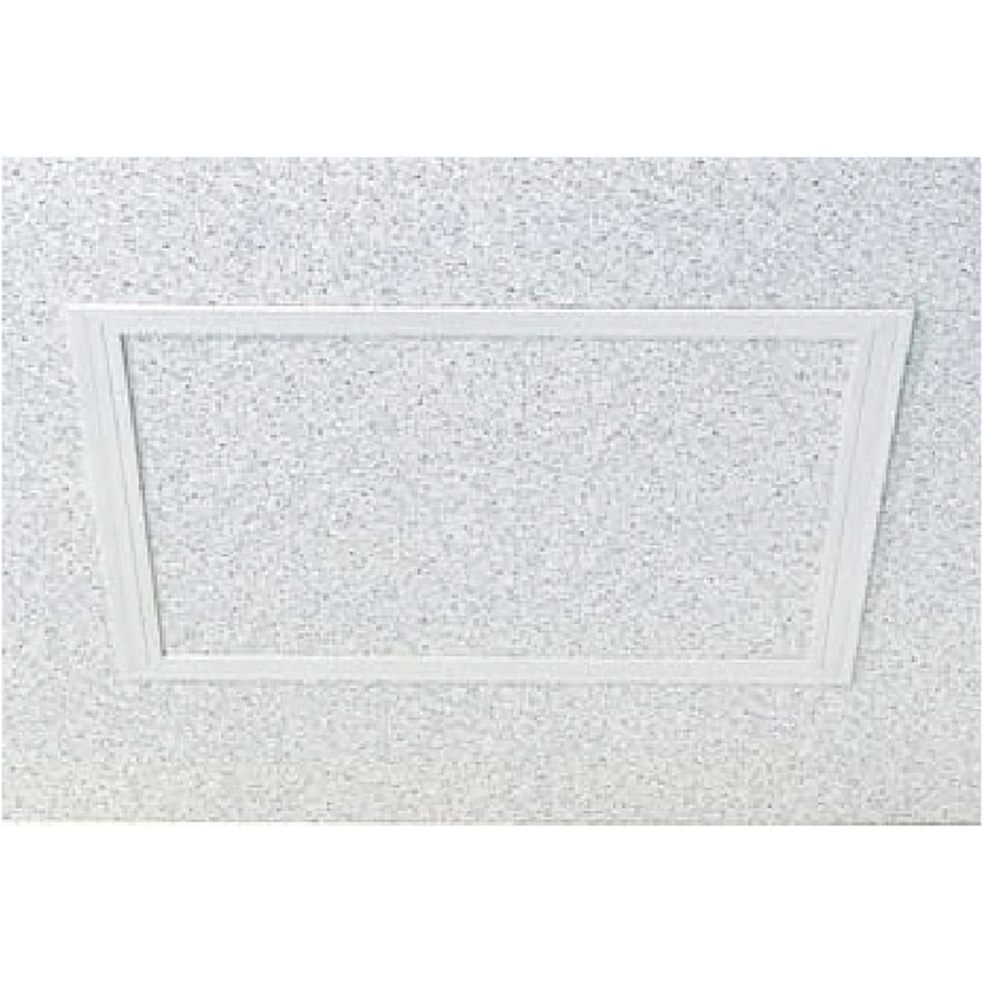 点検口枠 T-050N オフホワイト T5N30 300×300mm【ケース販売】25枠 ボード厚5mm用 天井壁兼用 フクビ