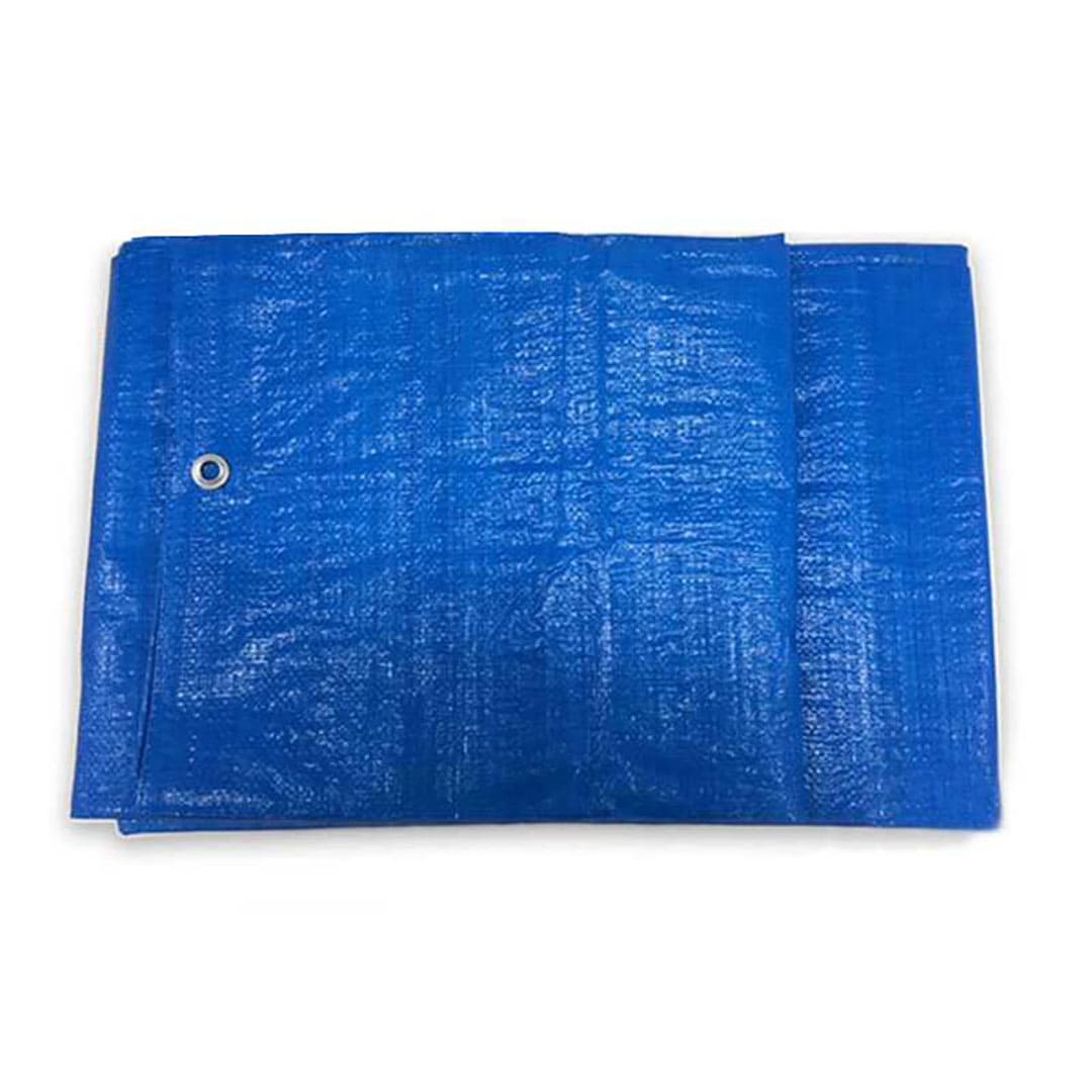ブルーシート 養生資材 #2000 7.2m×9.0m 【ケース販売】 3枚入 養生資材 工事 イベント 雨よけ 補修  KM