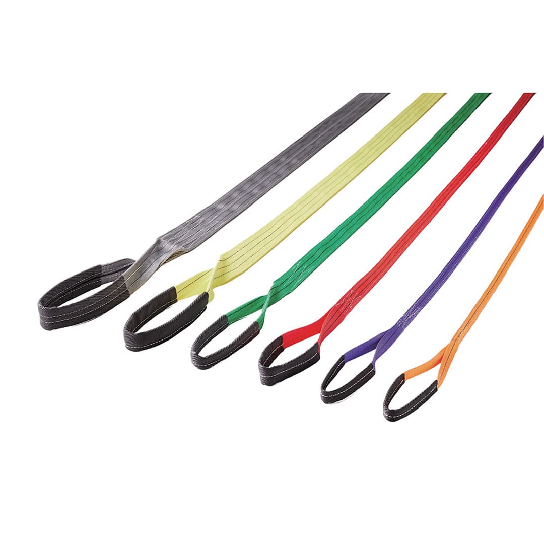 ベルトスリング 紫 25mm×3m 65304【セット販売】50本入 使用荷重800kg 玉掛け作業 FREAK フリーク