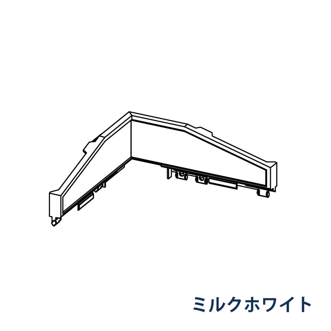 パナソニック 内飾り板 90° MQK0032 ミルクホワイト 1箱(4個) 雨樋 KAKU RK85(軒系列) アイアン 高耐食