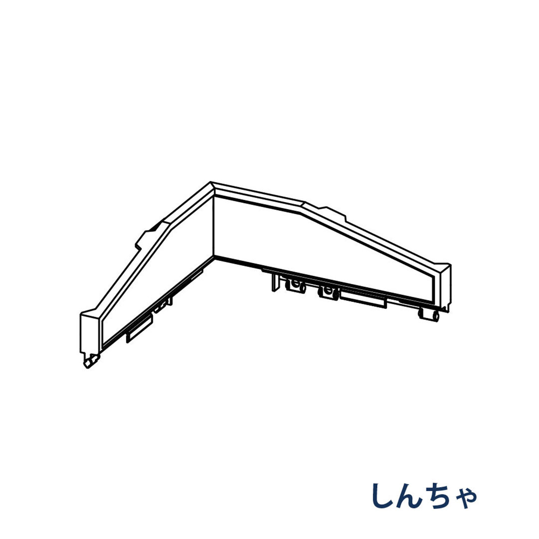 パナソニック 内飾り板 90° MQK5032 しんちゃ 1箱(4個) 雨樋 KAKU RK85(軒系列) アイアン 高耐食