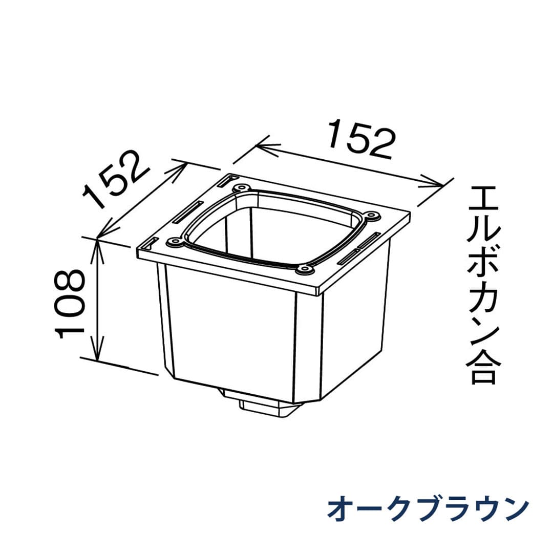パナソニック 飾ります KBSZ325 オークブラウン 1箱(4個) 雨樋 瞬水 S15(たて系列部材) 高耐候仕様