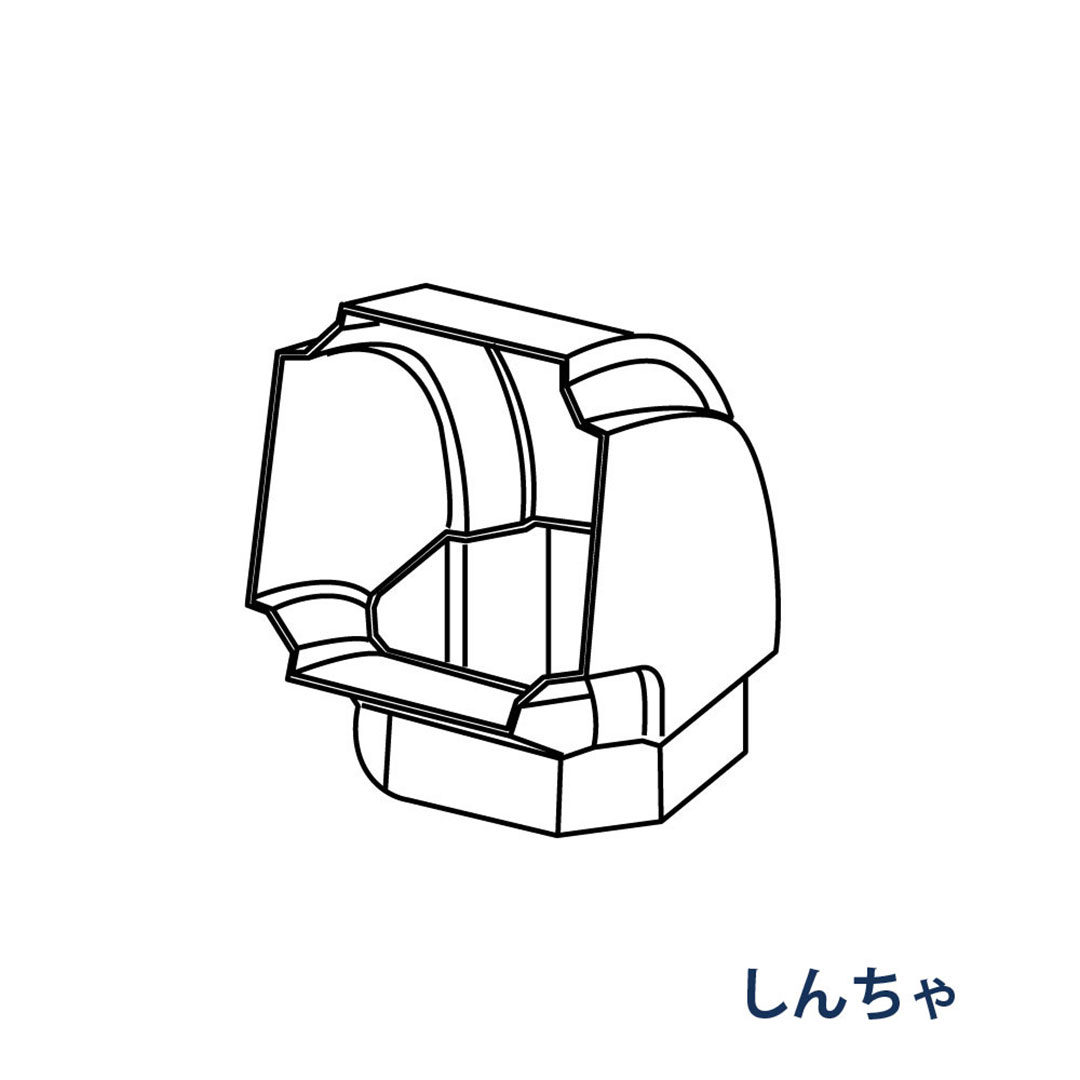 パナソニック エルボ 105° KBP5562K しんちゃ 1箱(30個) 雨樋 たてとい30 S30(たて系列部材) 高耐候仕様