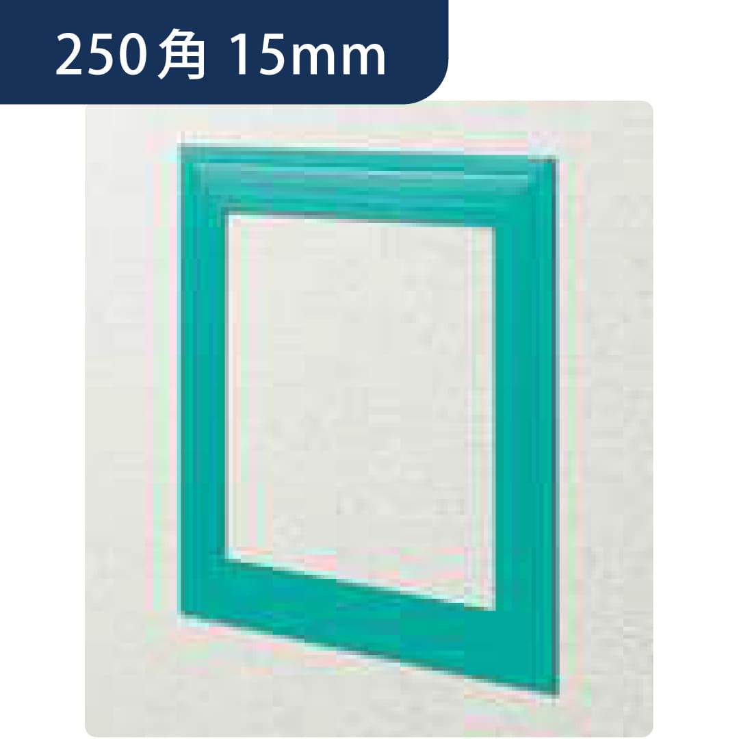 点検口 ビニール 天井 壁 GS250-15 15mm グリーン 64035 250角 天井点検口 壁点検口 創建