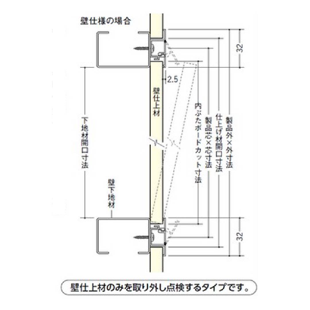 点検口 ビニール 天井 壁 GS200-6 6mm グリーン 61183 200角 天井点検口 壁点検口 創建