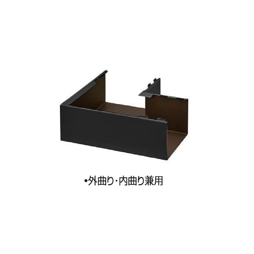 HACO H6号 曲り(外曲り・内曲り兼用)ブラック 雨どい 雨樋部品 タニタハウジングウェア GGF-45926