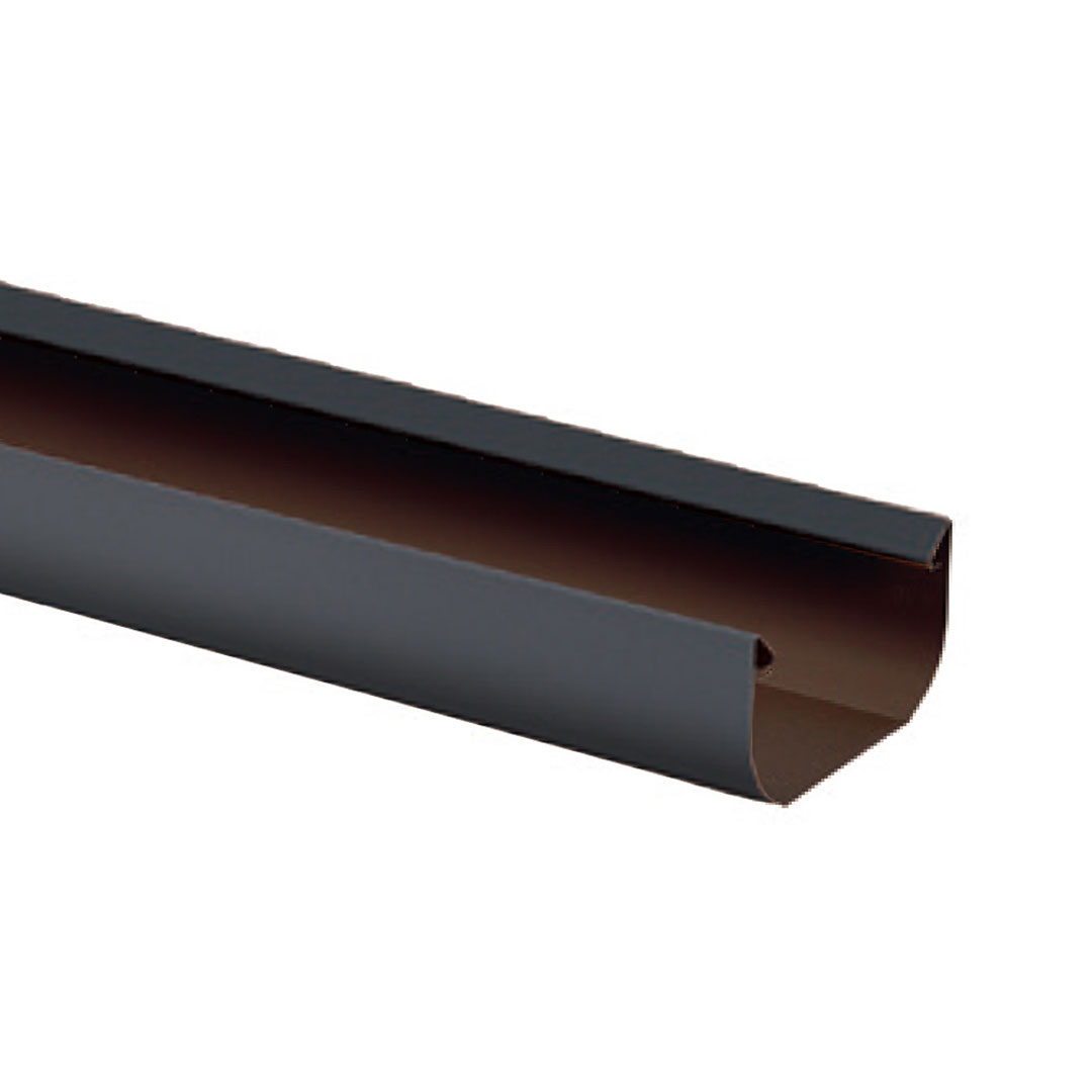 ユキノキ・すとっ葉゜ー U6号 軒とい 1820mm ブラック【ケース販売】4本入 雨どい タニタハウジングウェア GGF-60026